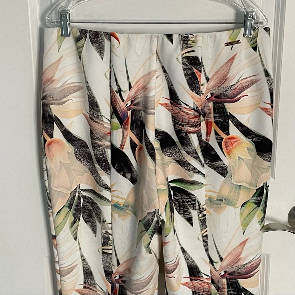 Joseph Ribkoff tropical floral ankle length Pants 54024